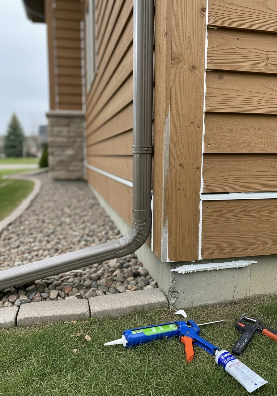 Close-up of quality workmanship on a Cedar home exterior.