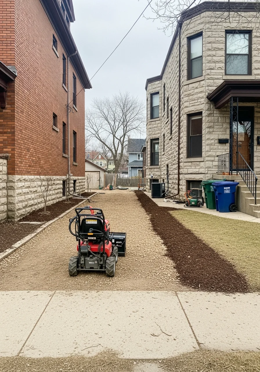Skilled craftwork on a St. Paul property restoration.